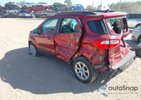 2019 Ford Ecosport Se z USA, uszkodzony, nr VIN MAJ3S2GE9KC304973